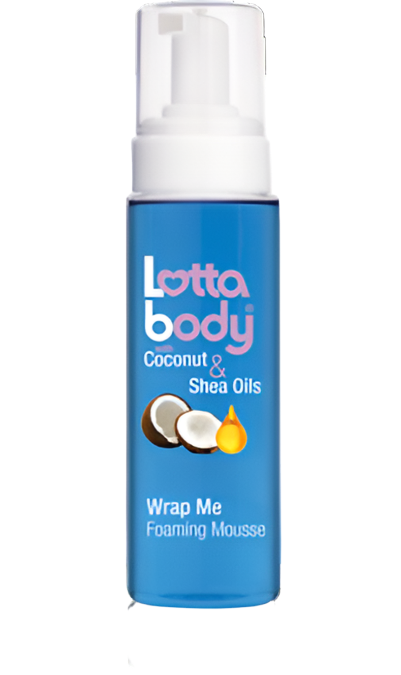 Lotta Body With Coconut And Shea Oils Wrap Me Foaming Mousse