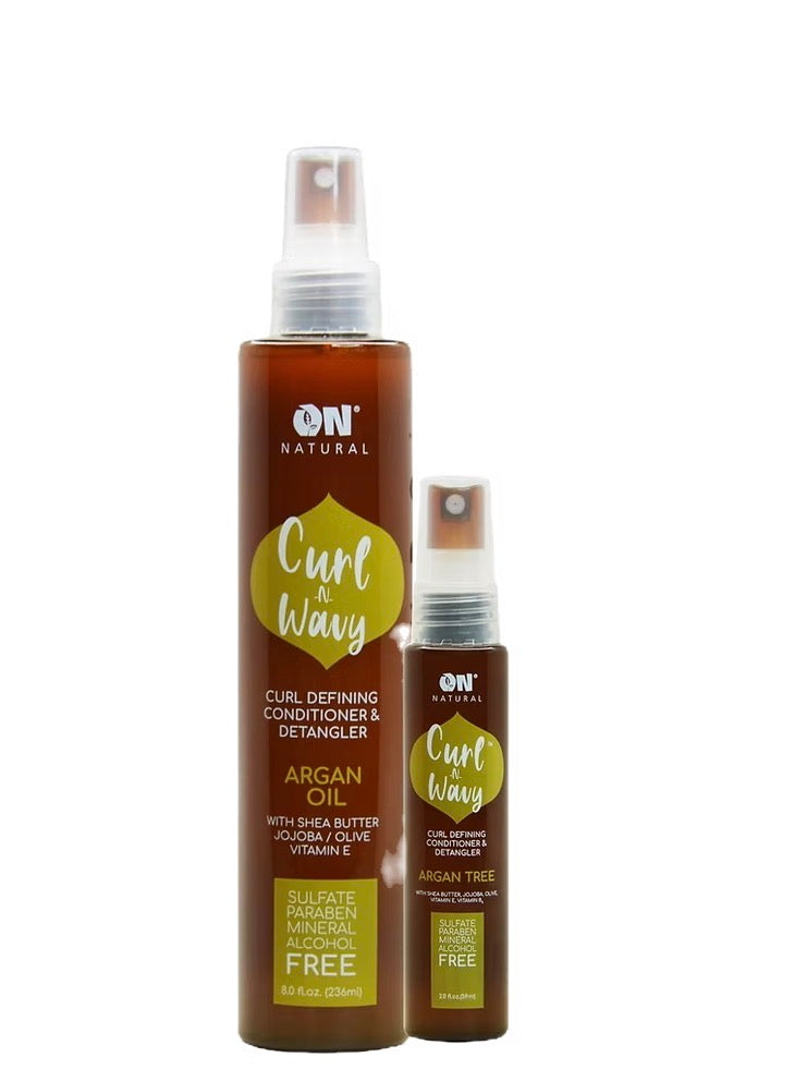ON NATURAL Curl & Wavy Jamaican Black Castor Oil Conditioner & Detangler