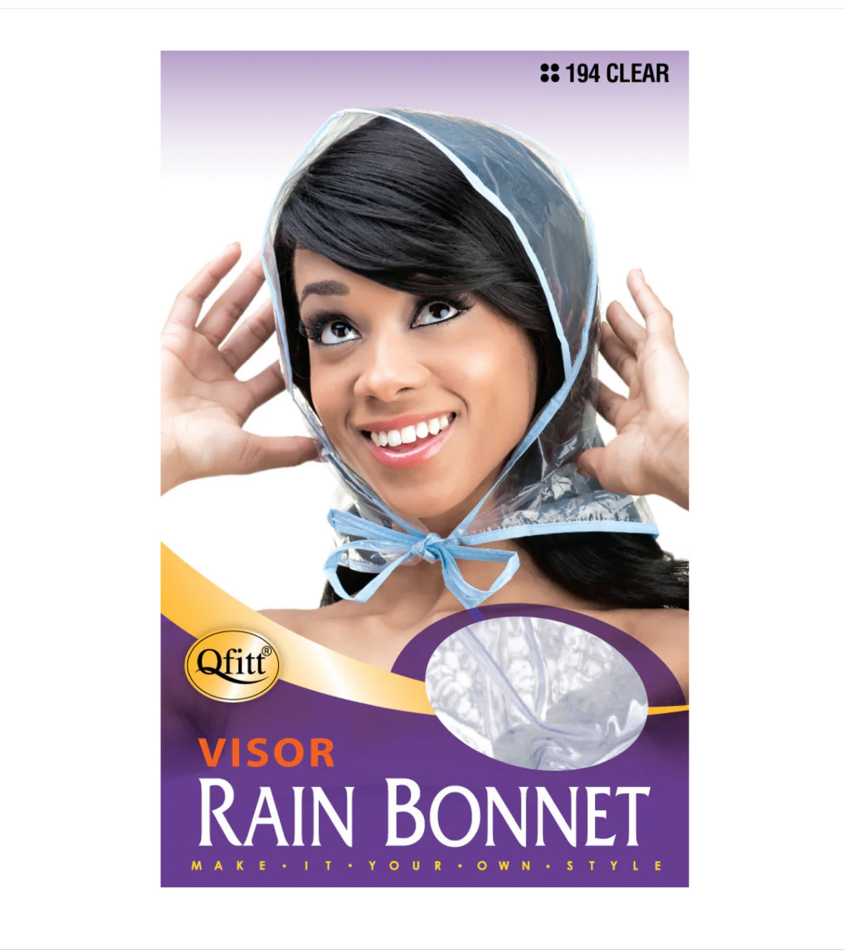 Qfitt Visor Rain Bonnet