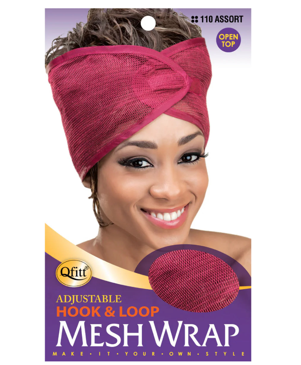 Qfitt Adjustable Hook And Loop Mesh Wrap