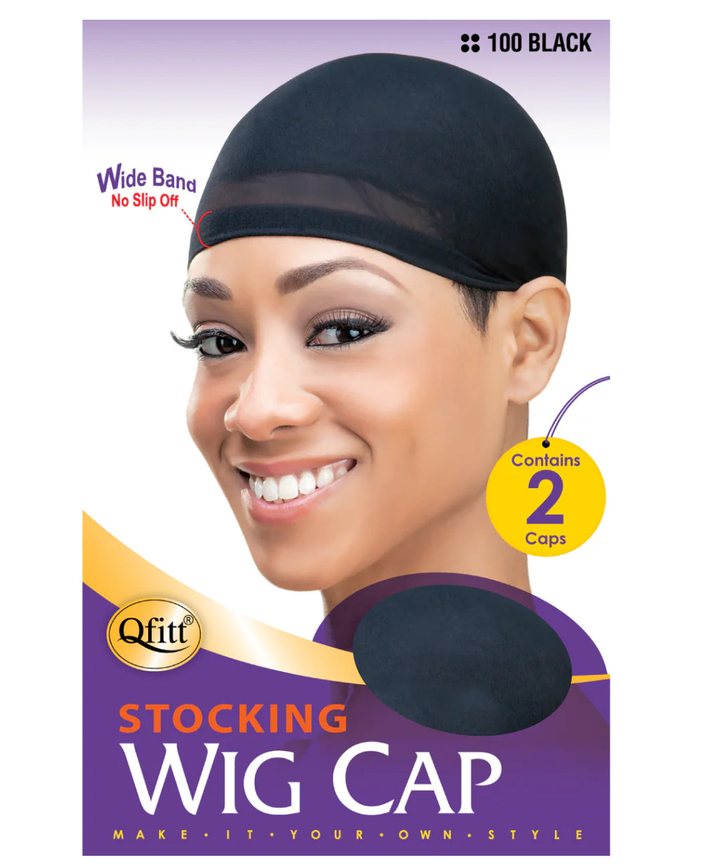 Qfitt Stocking Wig Cap Contains 2 Caps