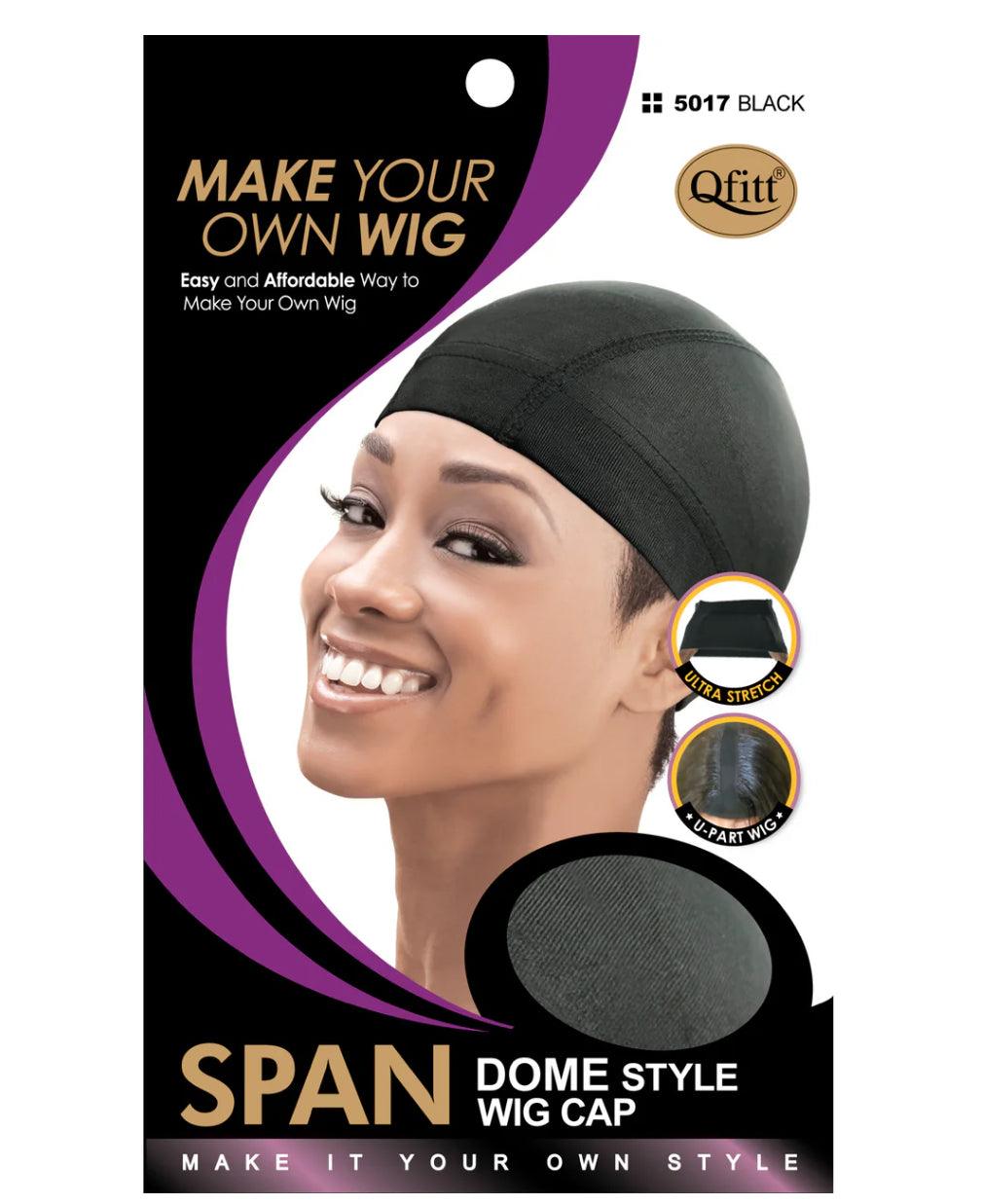 Qfitt Make Your Own Wig Dome Style Wig Cap