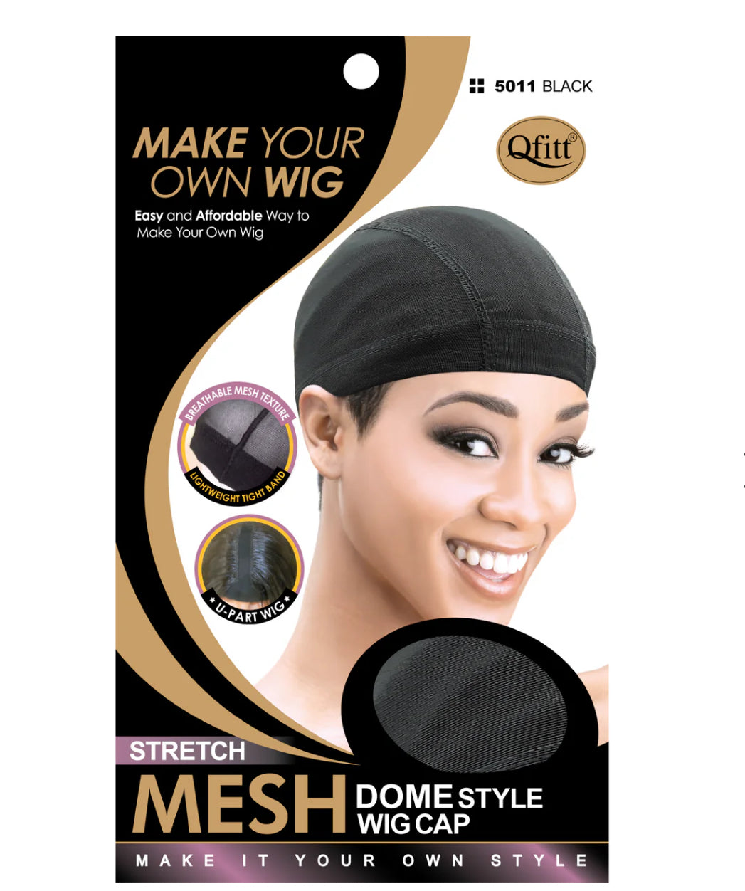 Qfitt Make Your Own Wig Dome Style Wig Cap