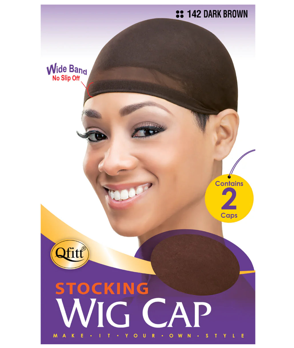 Qfitt Stocking Wig Cap Contains 2 Caps
