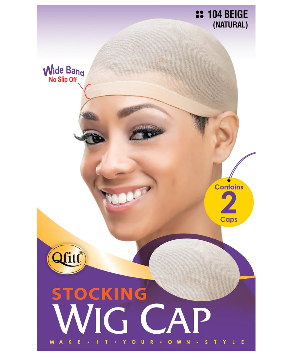 Qfitt Stocking Wig Cap Contains 2 Caps