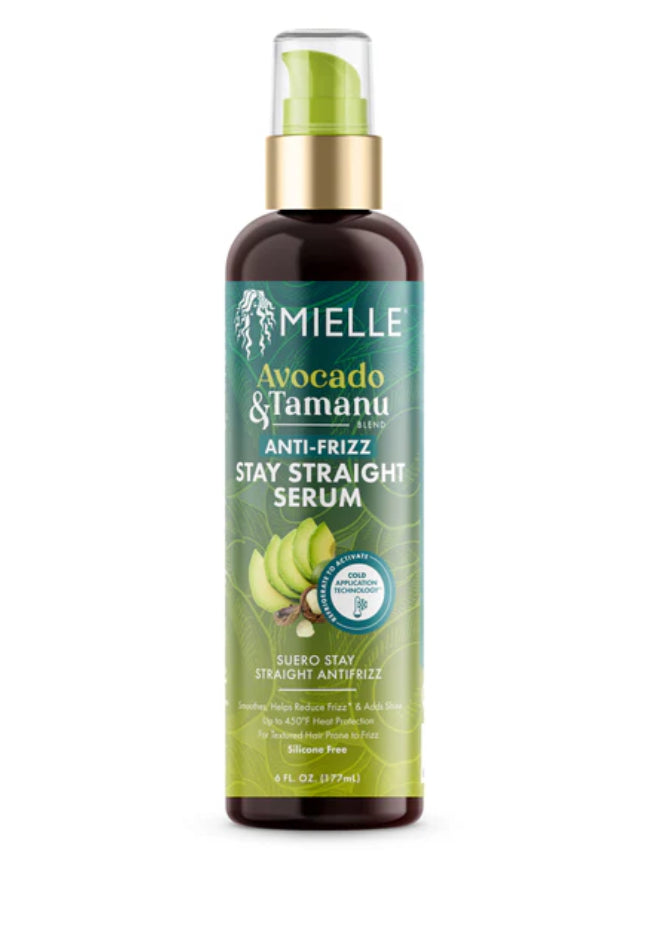 Mielle Avocado & Tamanu Anti Frizz Stay Straight Serum