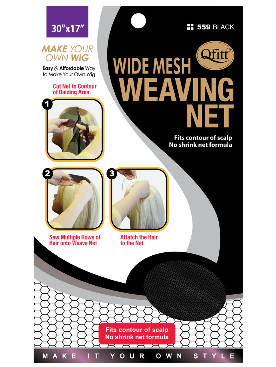 Qfitt Wide Mesh Weaving Net
