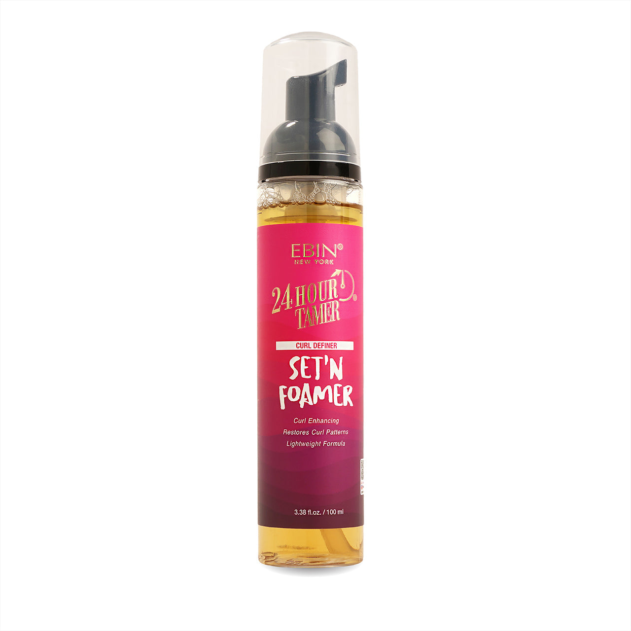 Ebin New York 24 Hour Tamer Curl Definer Set’ N Foamer