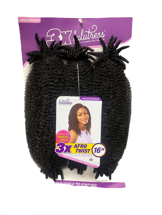 Sensationnel 3x Lulutress 24" And 16" Fully Folded Afro Twist