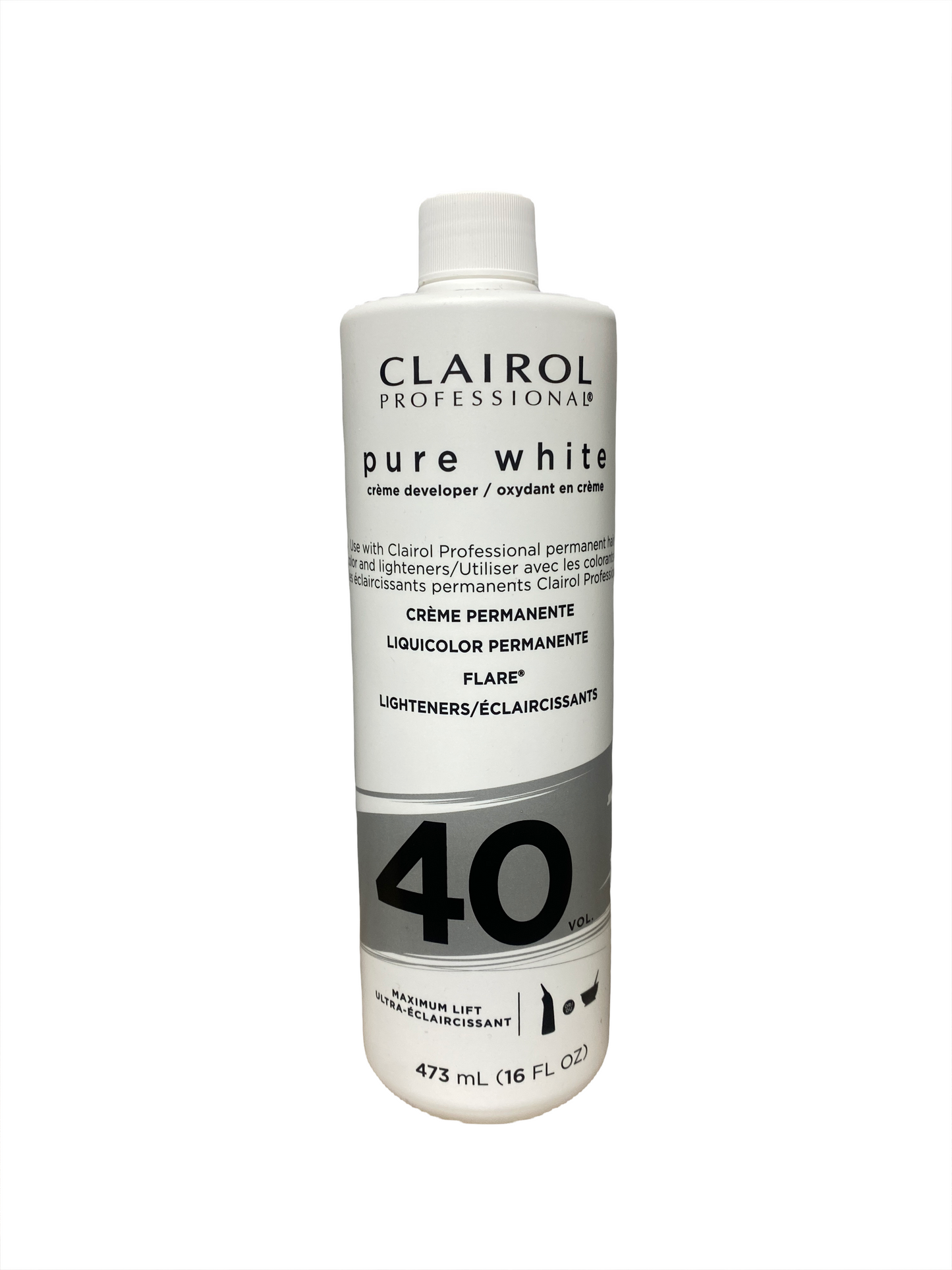Clairol Professional Pure White Creme Developer