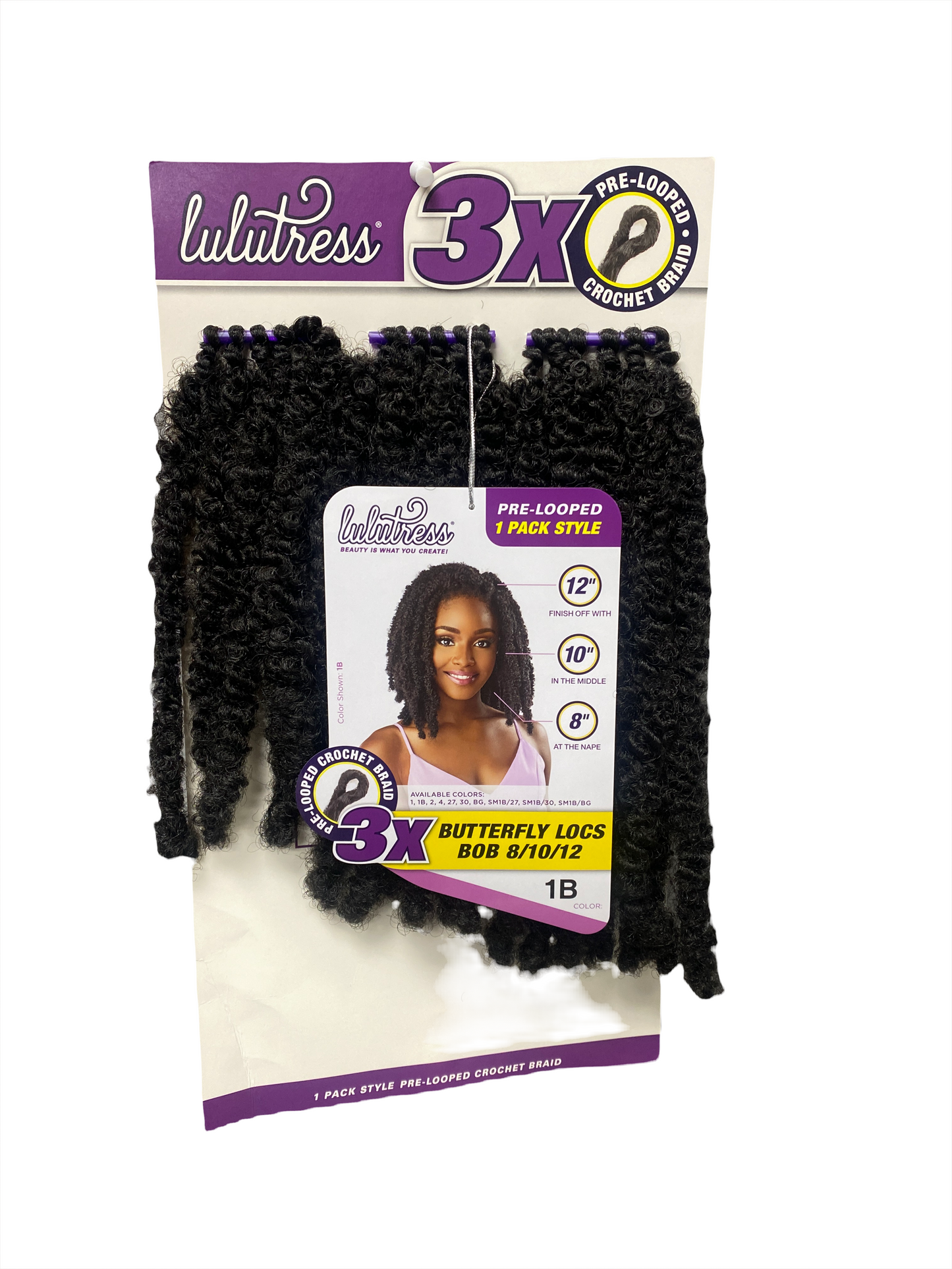 Sensationnel 3x Lulutress Butterfly Locs Bob 8 10 12"