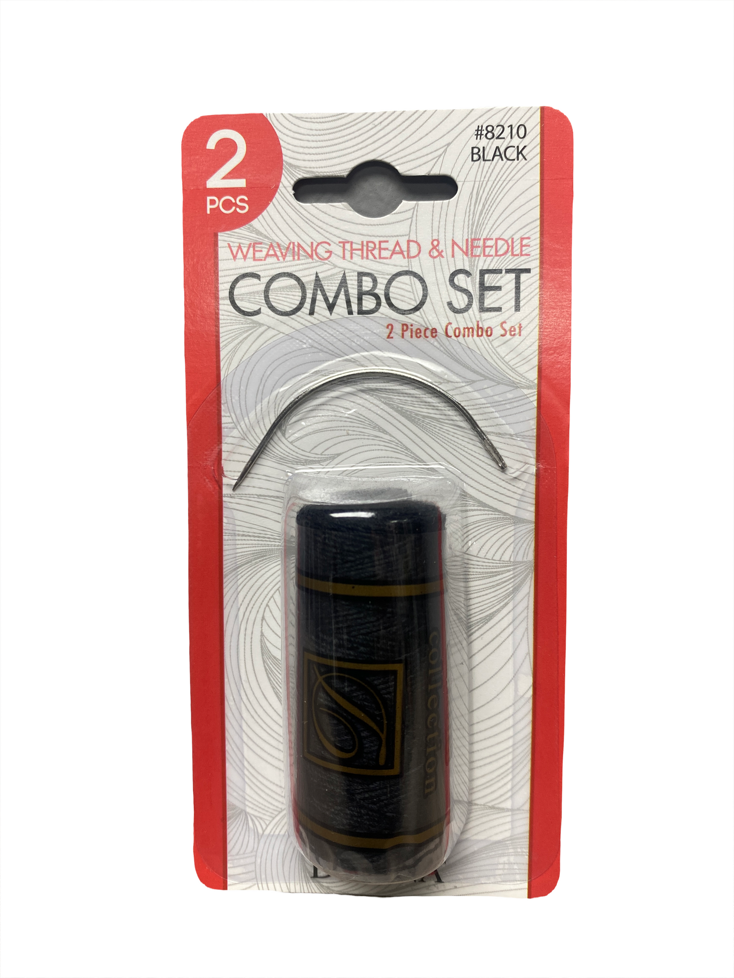 Donna Weaving Thread And Needle Combo Set Black