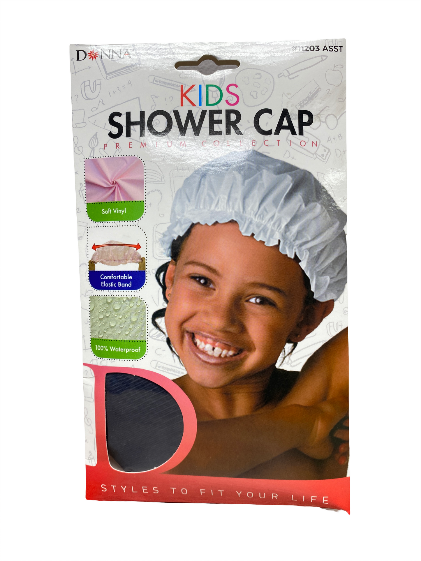 Donna Kids Shower Cap