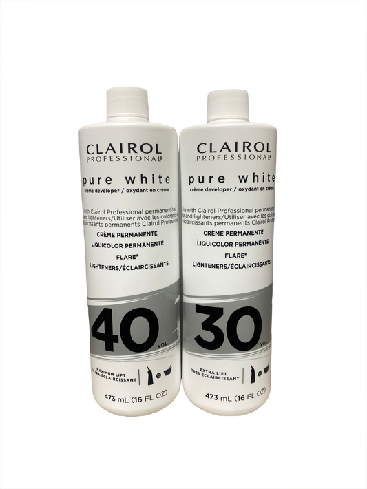 Clairol Professional Pure White Creme Developer