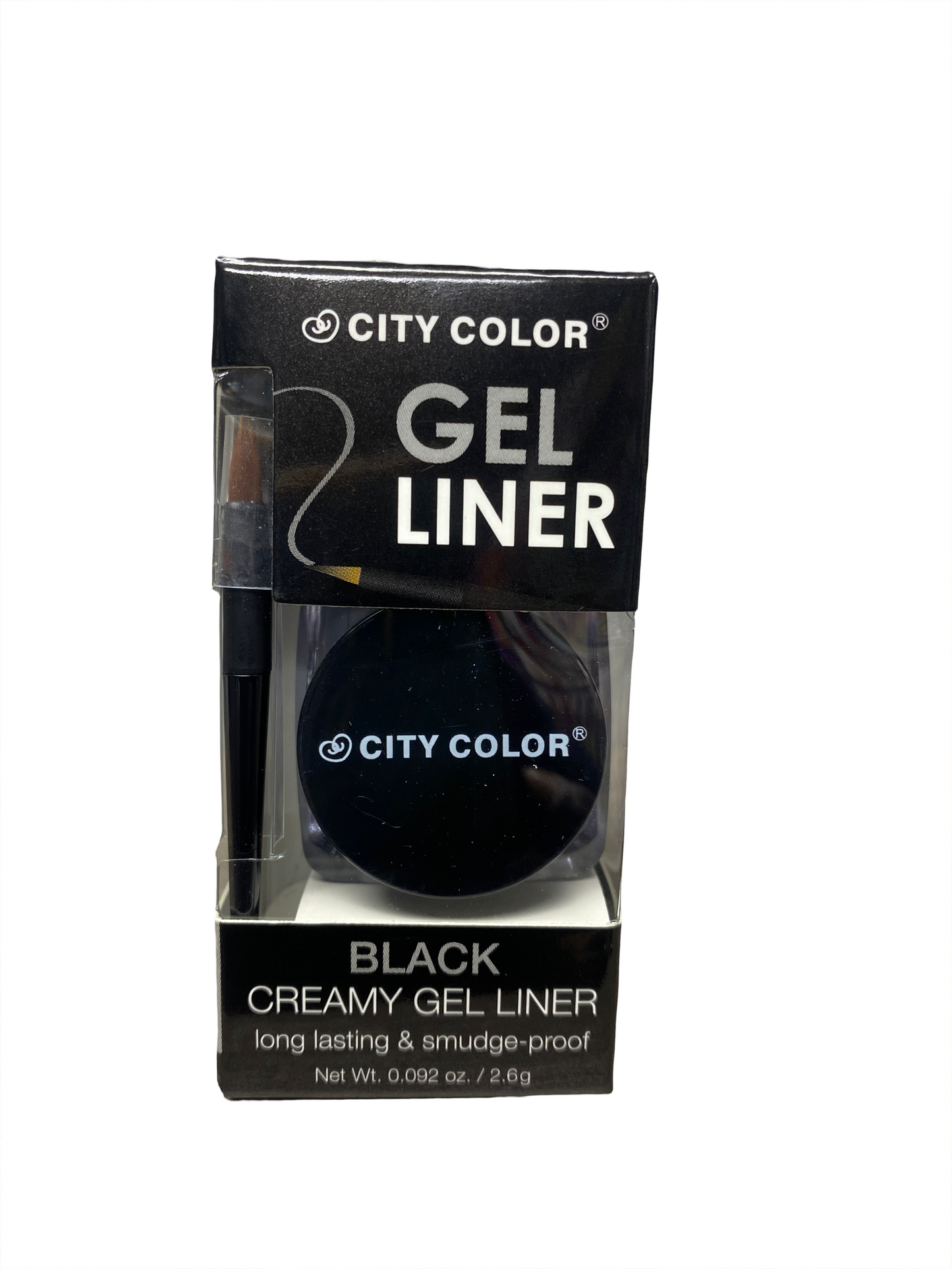 City Color Gel Liner Black Creamy Gel Liner 0.092 oz