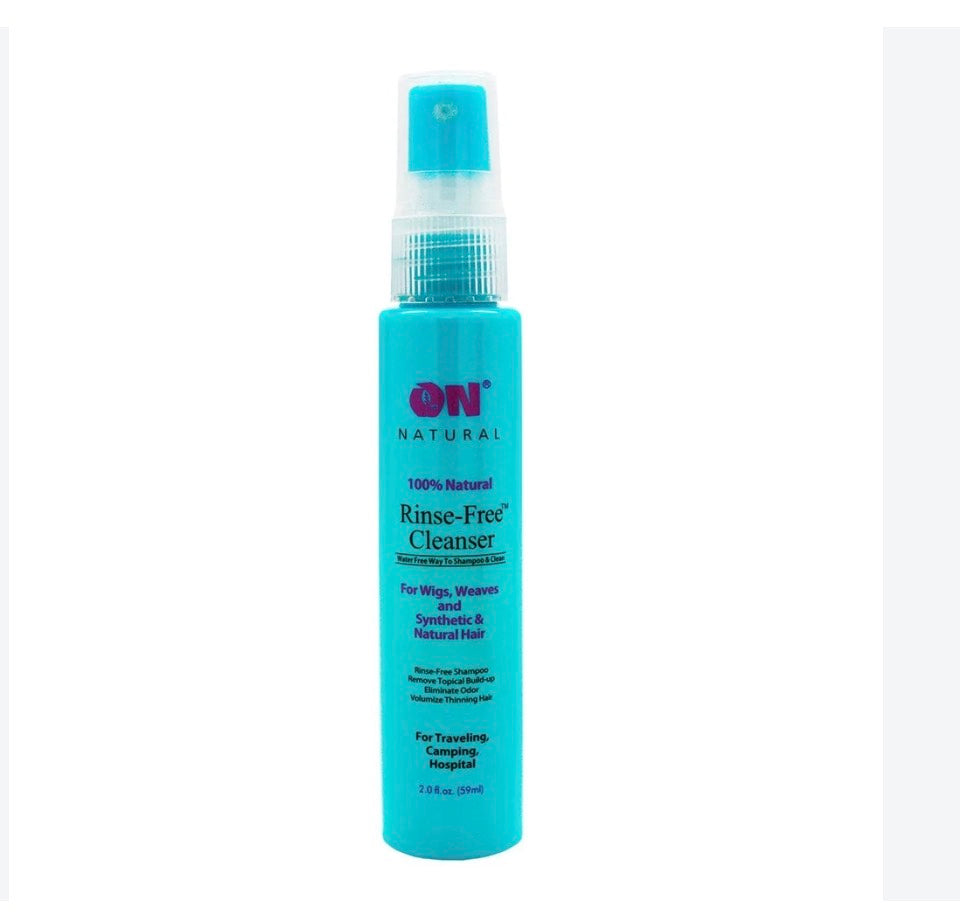 ON NATURAL Rinse Free Cleanser Water Free Way To Shampoo & Clean