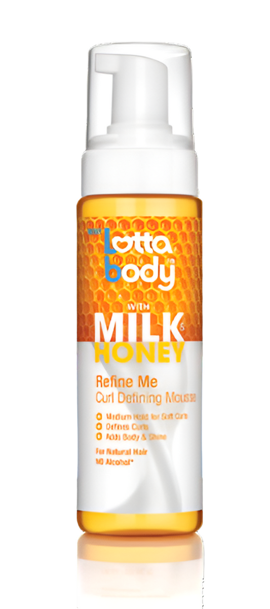 Lotta Body With Milk And Honey Refine Me Curl Defining Mousse