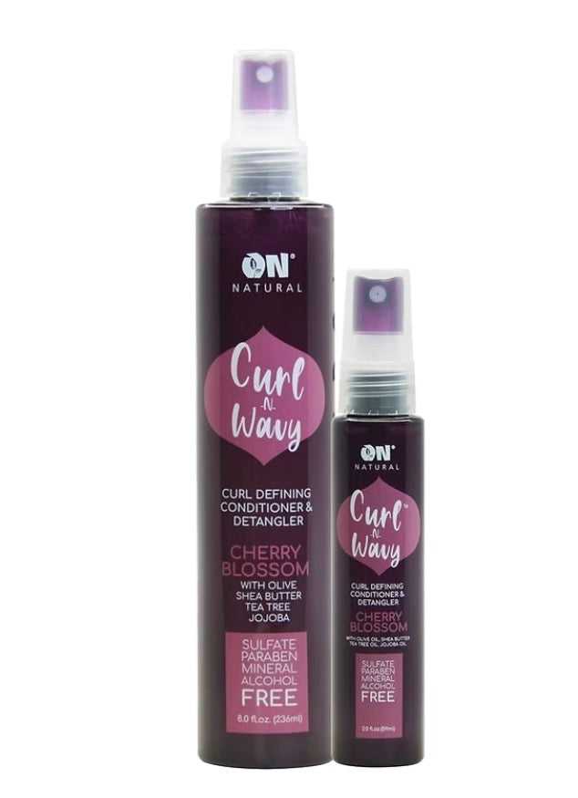ON NATURAL Curl & Wavy Cherry Blossom Conditioner & Detangler
