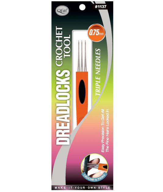 Qfitt Dreadlocks Crochet Tool Triple Needles