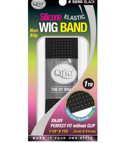 Qfitt Silicone Elastic Wig Band Non Slip