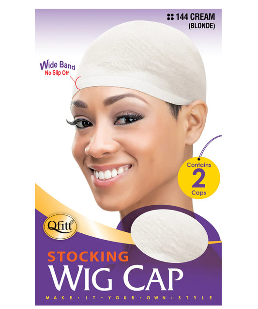 Qfitt Stocking Wig Cap Contains 2 Caps