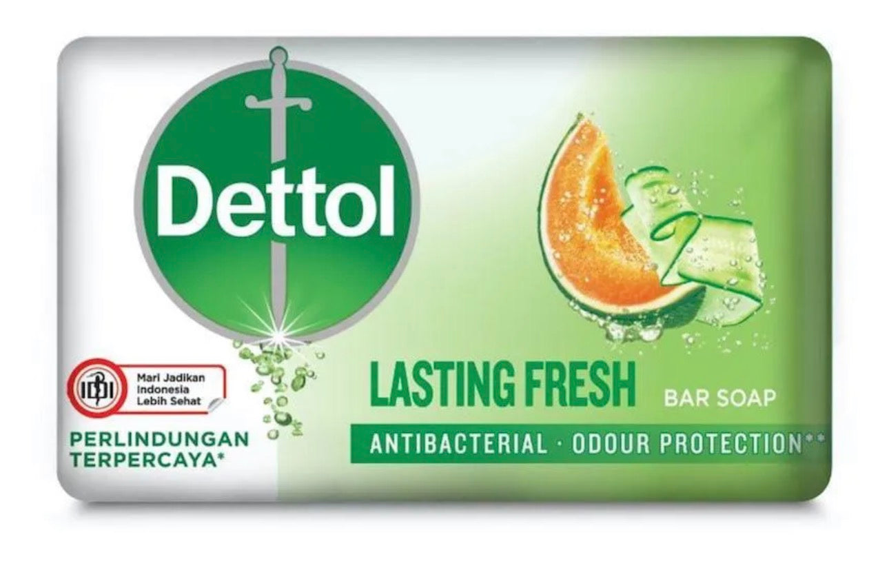 Dettol Lasting Fresh Antibacterial Bar Soap