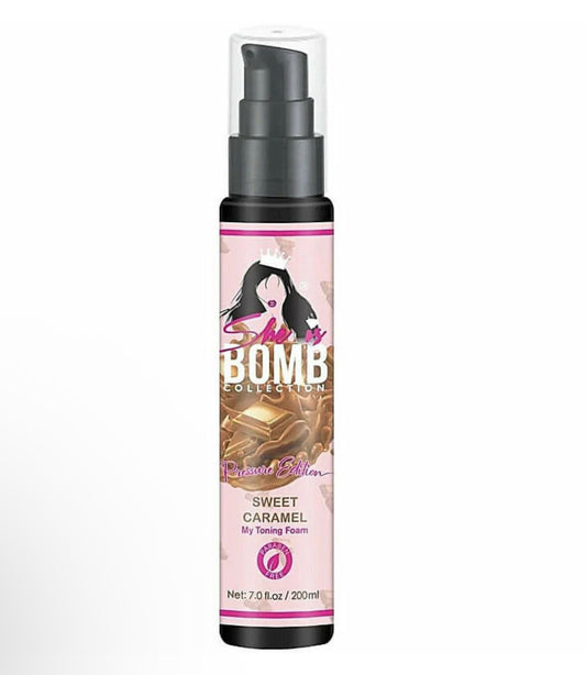 She Is Bomb Collection Sweet Caramel Toning Foam