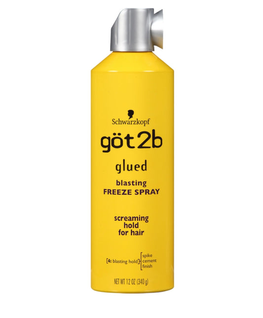 Schwarzkopf Got2b Glued Blasting Freeze Spray 12oz