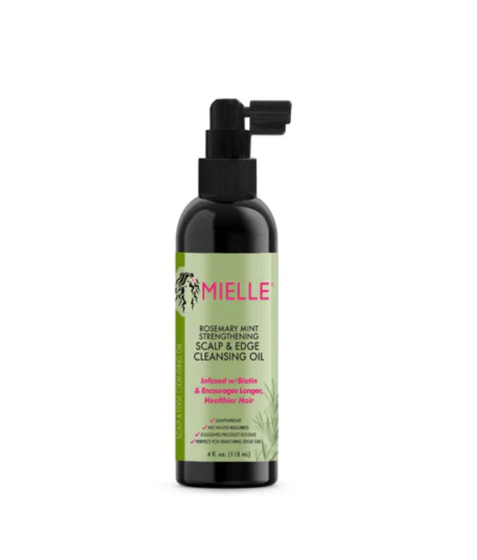 Mielle Rosemary Mint Strengthening Scalp & Edge Cleansing Oil