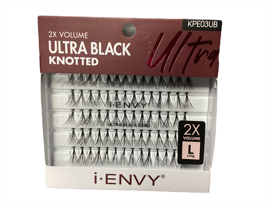 I.Envy Ultra Black Knotted 2x Volume Long