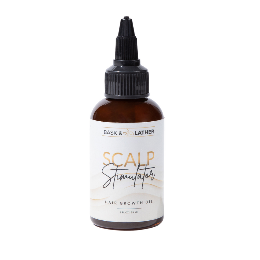 Bask And Lather Scalp Stimulator Cold-Pressed Oil For Hair