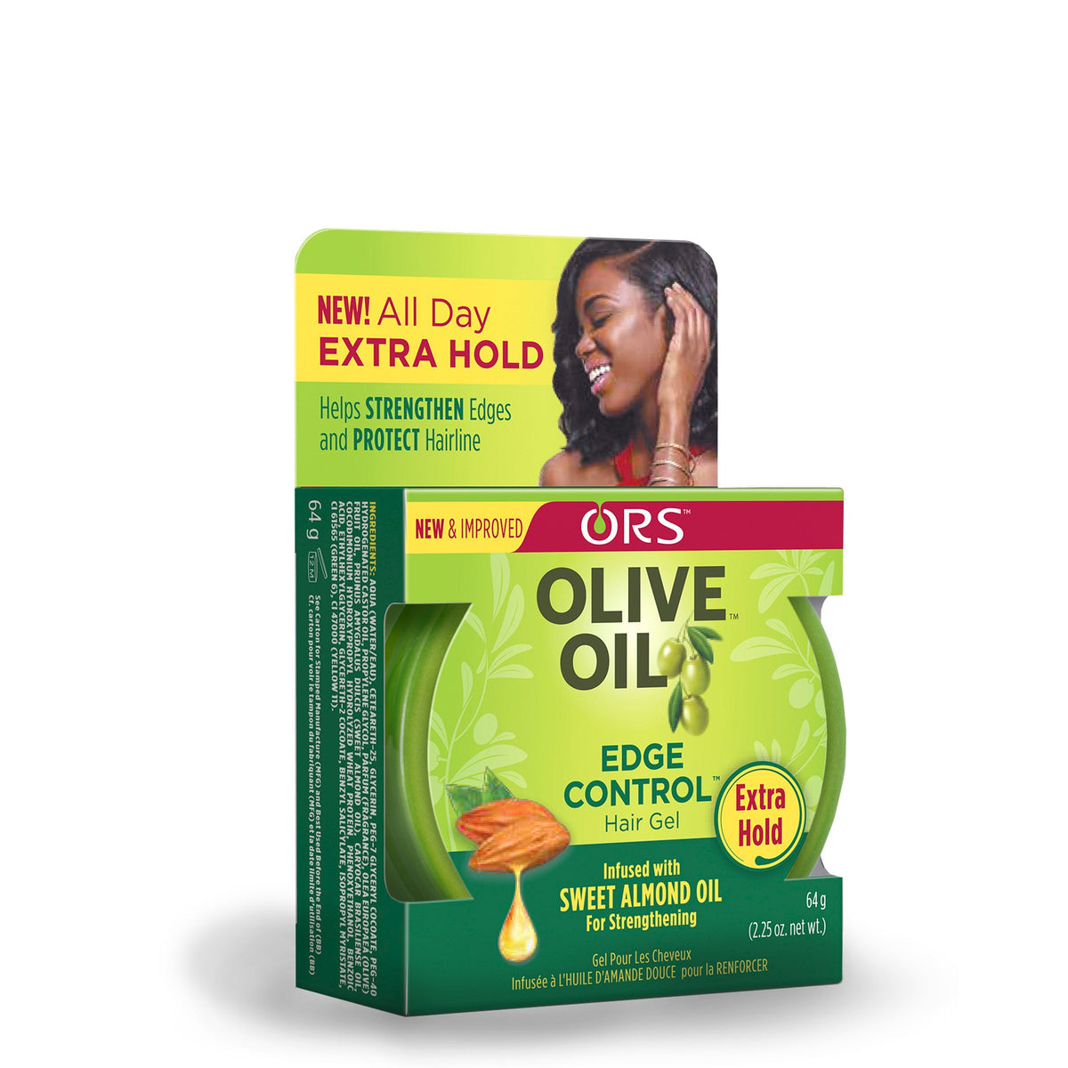 Ors Olive Oil Edge Control Hair Gel Extra Hold