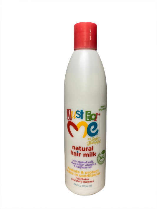 Just For Me Natural Hair Milk Hydrate And Protect Leave-In Conditioner 295 ml.