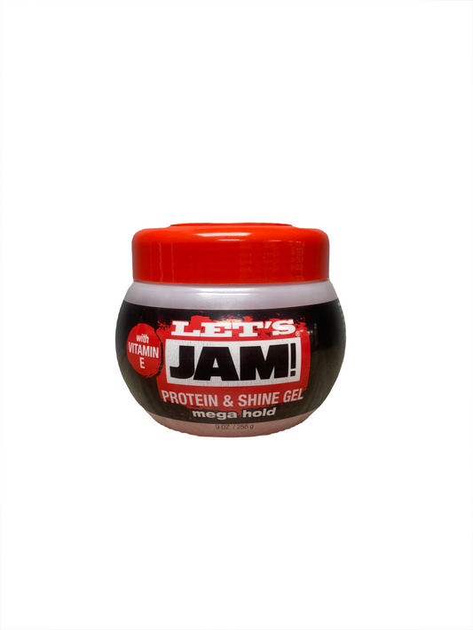 Let's Jam Protein And Shine Gel Mega Hold 9 oz.