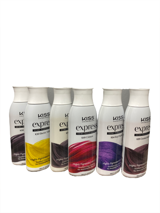 Kiss Colors And Care Express Semi Permanent