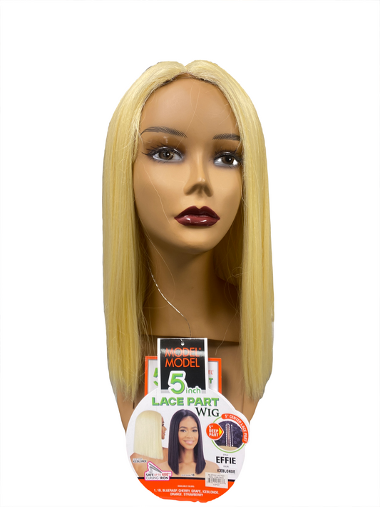 Model Model 5" Lace Part Wig