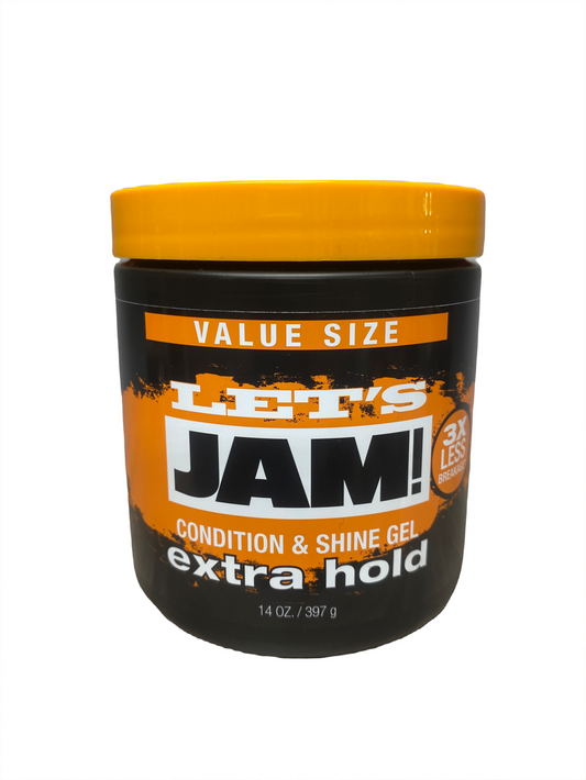 Let's Jam Condition And Shine Gel Extra Hold 14 oz.